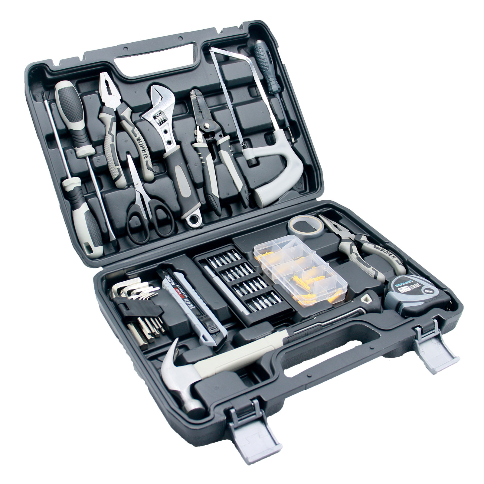 Household Tool Box Set Hardware Tools Multifunctional Vise Wrench Screwdriver Hexagonal Wire Stripper