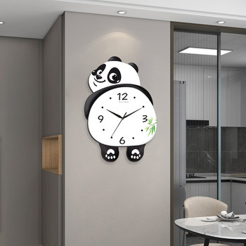 Internet celebrity wall silent foot swing clock
