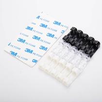 中 号线2扣0只 粘式固定 桌面固线器 线夹 理线器 理