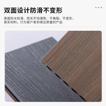 Household plastic exterior PE floor wooden plank road guardrail garden landscape square park courtyard terrace ecological wooden floor