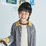 Детская японская осенняя рубашка подходит для мужчин и женщин для девочек для отдыха для выхода на улицу, в западном стиле