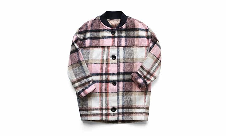 Manteau pour fille MIPO en mélange - Ref 2161726 Image 16