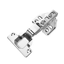 (copper core) 304 stainless steel buffer damping hinge cabinet door half-cover mid-bend hardware folding aircraft hinge