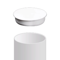 PVC drain pipe pipe cap 50 accessories closure plug 75 cap choke plug down water pipe anti-bug pipe blocked cover 110 containment cap