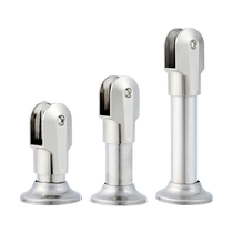 Public toilet support feet toilet partition hardware accessories partition legs and foot sets stainless steel bracket feet splint feet
