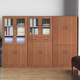 File cabinet Iron cabinet Steel office file storage cabinet Equipment storage cabinet Dark wood grain transfer belt lock