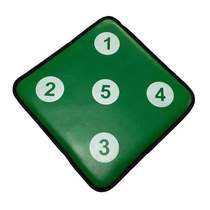 Training wall stab-resistant family is not easy to use five-hole household damaged wear-resistant leather target sword target wall-mounted wall-mounted fencing training