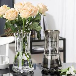 Popular Best Selling vase Minimalist Glass Vase ornaments living room flower arrangement transparent hydroponic flower rose Lily Scandinavian