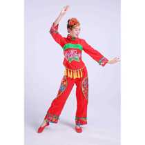 Halloween classical new Yangko costume dance performance costumes womens waist drum fan dance ethnic performance costumes