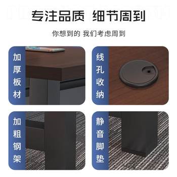 Il e-sports hotel table shop internet cafe double table eba chassis table double-layer computer e-sports hall home table with power supply