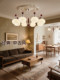 Del living room chandelier 2026 new style mid-century style hall lamp retro French bedroom chandelier whole house lighting package