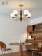 Del's Vintage-Style Living Room Chandelier 2026 New Model French-Style Main Hall Light Luxury High-End Dining Room Chandelier