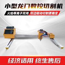 Simple Gantry CNC Plasma Cutting Machine Bilateral Drive Little Bee Flame Plasma Dual-Purpose Cutting Direct Sales