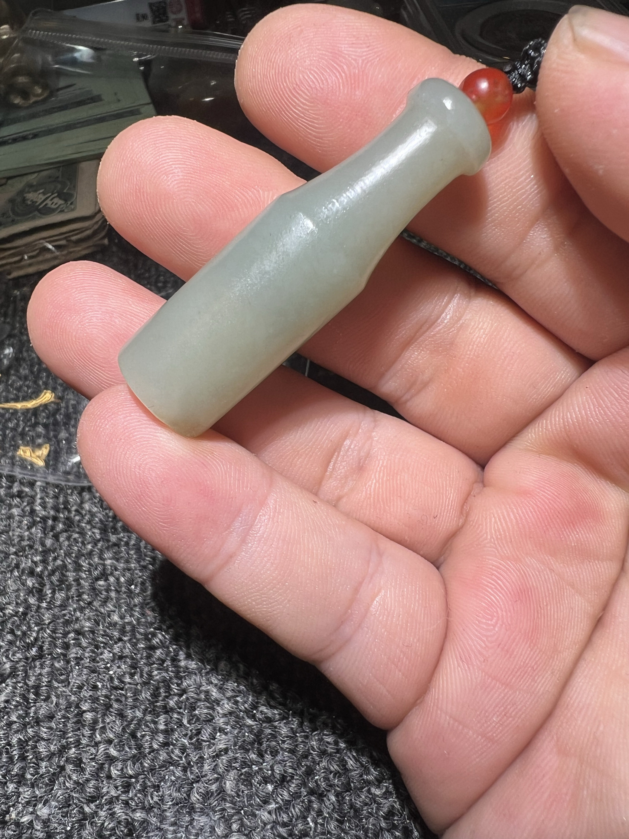 清代和田玉白玉烟嘴真的能一眼辨别真假吗？-烟嘴-淘宝好物网