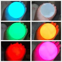 Swimming pool floating ball light water surface luminous ball remote control outdoor waterproof ball light colorful pool light