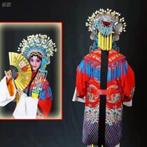 Opera phoenix crown Xiamei butterfly crown handmade phoenix crown hat professional drama headdress empress princess phoenix crown rice spike