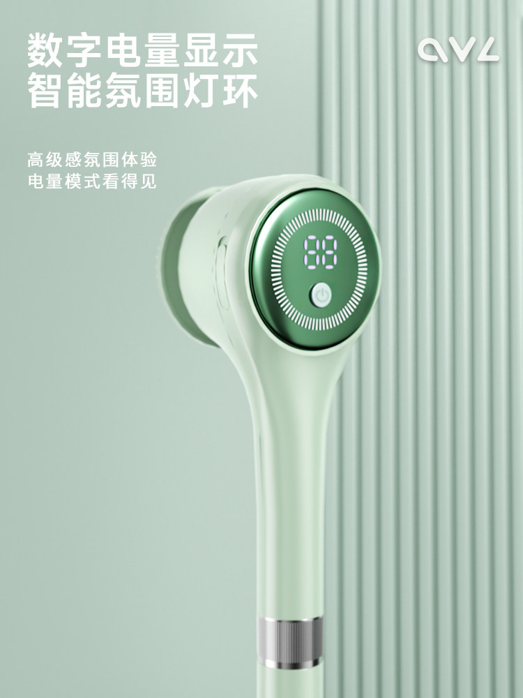 Electric Bath Brush, Fully Automatic Lazy Bath Scrubber, Smart Back Scrubber, Exfoliating Body Brush with Long Handle