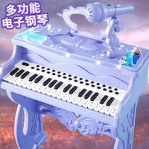 Childrens piano toy can play multi-functional electronic piano for little girls to learn for beginners 1 to 3 years old for home use
