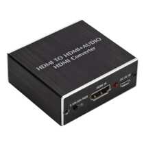 HDMI Audio Splitter 4Kx2K3D Stereo Surround Audio Optical Fiber 5 1 Dolby DTS Decoder Converter