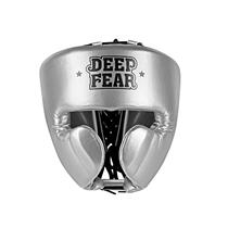 DF semi-open monkey face head protector with unobstructed vision ultra-light and portable boxing head protector professional boxing fighting helmet