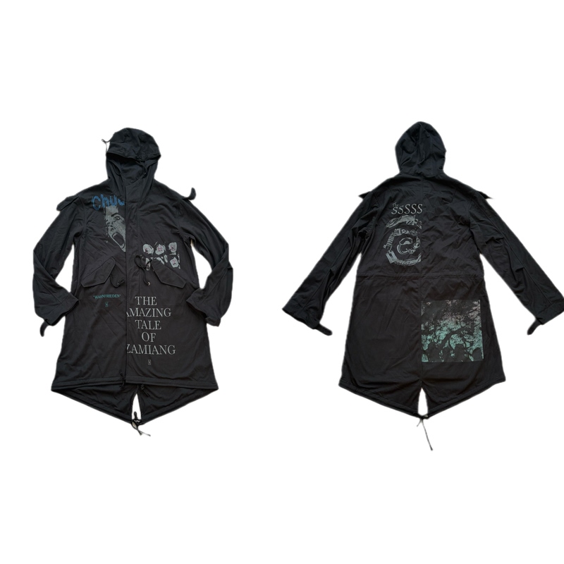 【Same-Day Shipping】Undercover 06Sst Parka Long Coat with Hood
