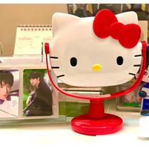 Hello Kitty Melody Japanese Dressing Table Desktop Storage Dressing Mirror Flip Cute Cartoon Decoration