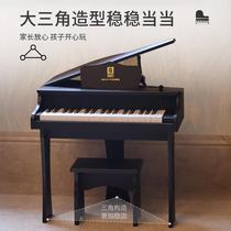 2024 New Childrens Grand Piano Electronic Keyboard Children Can Play Early Education Wooden Musical Instrument Toy Gift for Men and Women