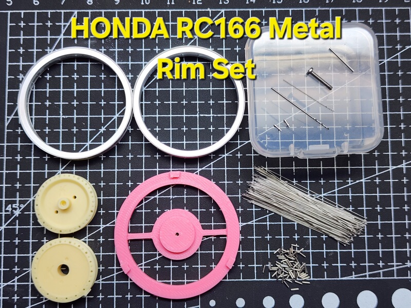 Lq016 1/12 Honda Honda Rc166 Metal Spoke Wheel Rim Modification Parts Lq016 1/12 Honda Honda Rc166 Metal Spoke Wheel Rim Modification Parts
