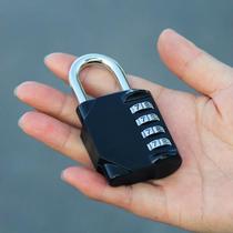 Metal large password lock padlock cabinet lock anti-pry warehouse door lock outdoor household lock dormitory locker lock