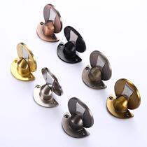 Hole door silent door suction punching anti-collision magnetic adjustable rear wind protection strong door extension triple zinc alloy brake