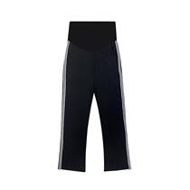 Maternity pants womens summer thin loose fashion large size flared slit outer wear three-quarter nine-point summer leggings