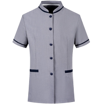 Property hospital hotel room cleaning staff work clothes short-sleeved summer thin custom housekeeping cleaning aunt shopping mall