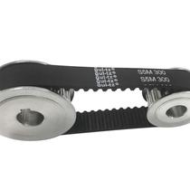 Flat on both sides 5M40 teeth through-hole synchronous pulley groove width 27 AF type synchronous pulley inner hole ?12-?20