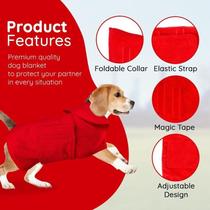 New dog supplies cat all-inclusive thickened bath robe clothing clothing bath towel large full body size absorbent plush