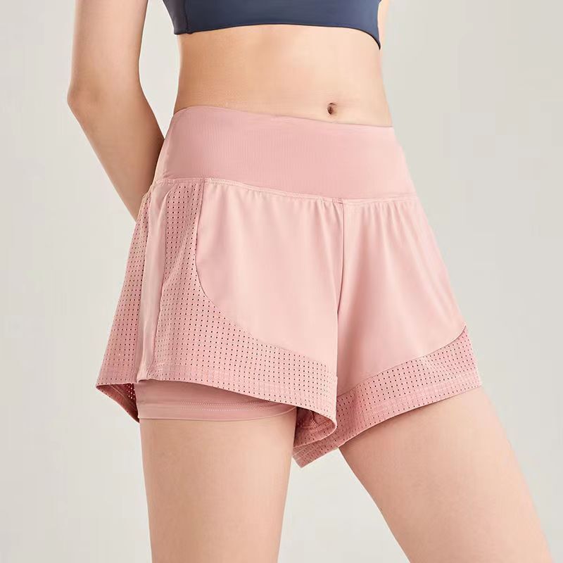Women's Swim Trunks for Outdoor Wear, Anti-Embarrassment, High-Waisted, Slimming, Five-Point Shorts, Two-Piece Swimsuit, Yoga Sports Quick-Drying Shorts, Beach Shorts
