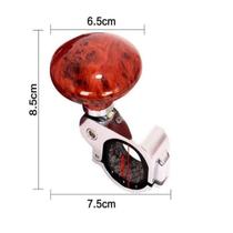 Car booster modified steering wheel power ball adjustable metal steering labor-saving assister with bearing