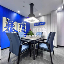 Mahjong parlor background wall chess and card room theme wall cloth internet celebrity 6D mural national trend decorative wall cloth factory