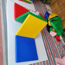 Manufacturer supplies dance folding mats children and toddlers crawling mats for physical training 30% off and 40% off rainbow mats for practice
