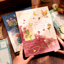 Rose Classmate Record Elementary School Sixth Grade Graduation Album High-Looking Niche Ins Style Female Life Page Junior High School High School Boy Retro Address Book 2024 New High-Level Sense Guestbook