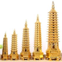 Bronze Wenchang Tower ornaments Nine-story Wenchang Tower Thirteen-story Wenchang Tower ornaments Seven-story copper Wenchang Tower Wenchang Tower