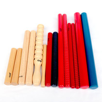 Orff percussion instrument wooden rhythm stick childrens sound stick kindergarten percussion stick musical instrument toy