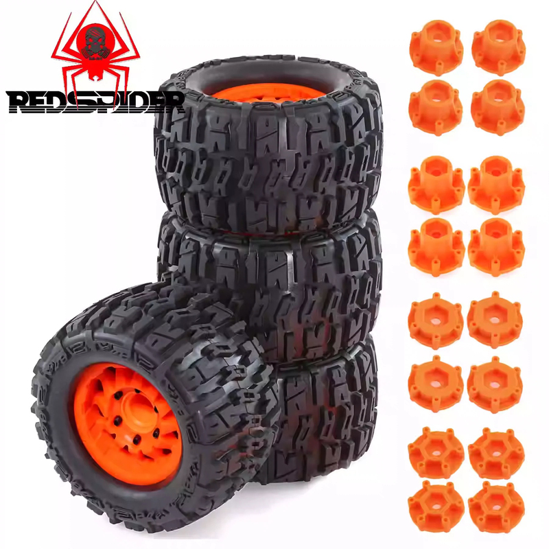 Rs Red Spider 1:10 Big Foot Tires Traxxas Arrma Flying God Meijiaxin Little Monster Lelora