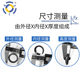 Rubber sealing ring cylinder piston rod sealing easy to install oil resistant J-type inner diameter 105~180mm dustproof oil seal