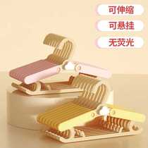 Multifunctional baby clothes hanger baby home newborn drying clothes hanger childrens retractable anti-slip clothes hanger