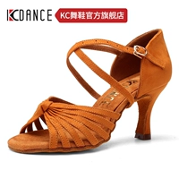 【Стиль с семью ремнями】 темный тон кожи/высота каблука 7,5 см.