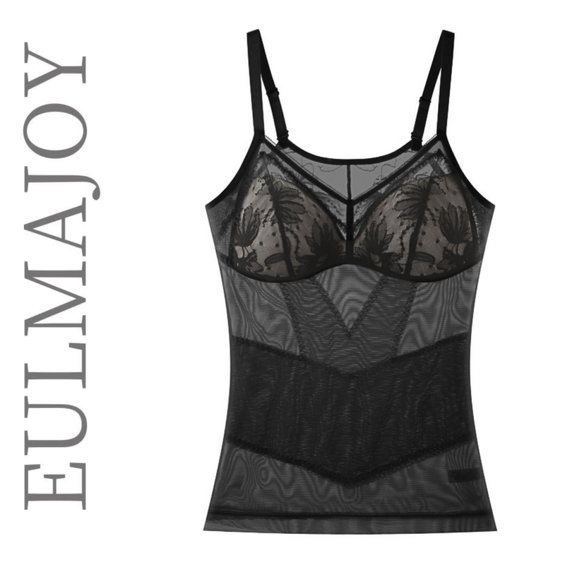 【Big Goldfish & Emma Jiao】53 Mulberry Silk Mesh Slimming Shapewear
