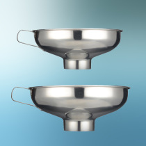 304 stainless steel salad dressing wide mouth funnel household large diameter food kimchi kitchen enema jam small funnel