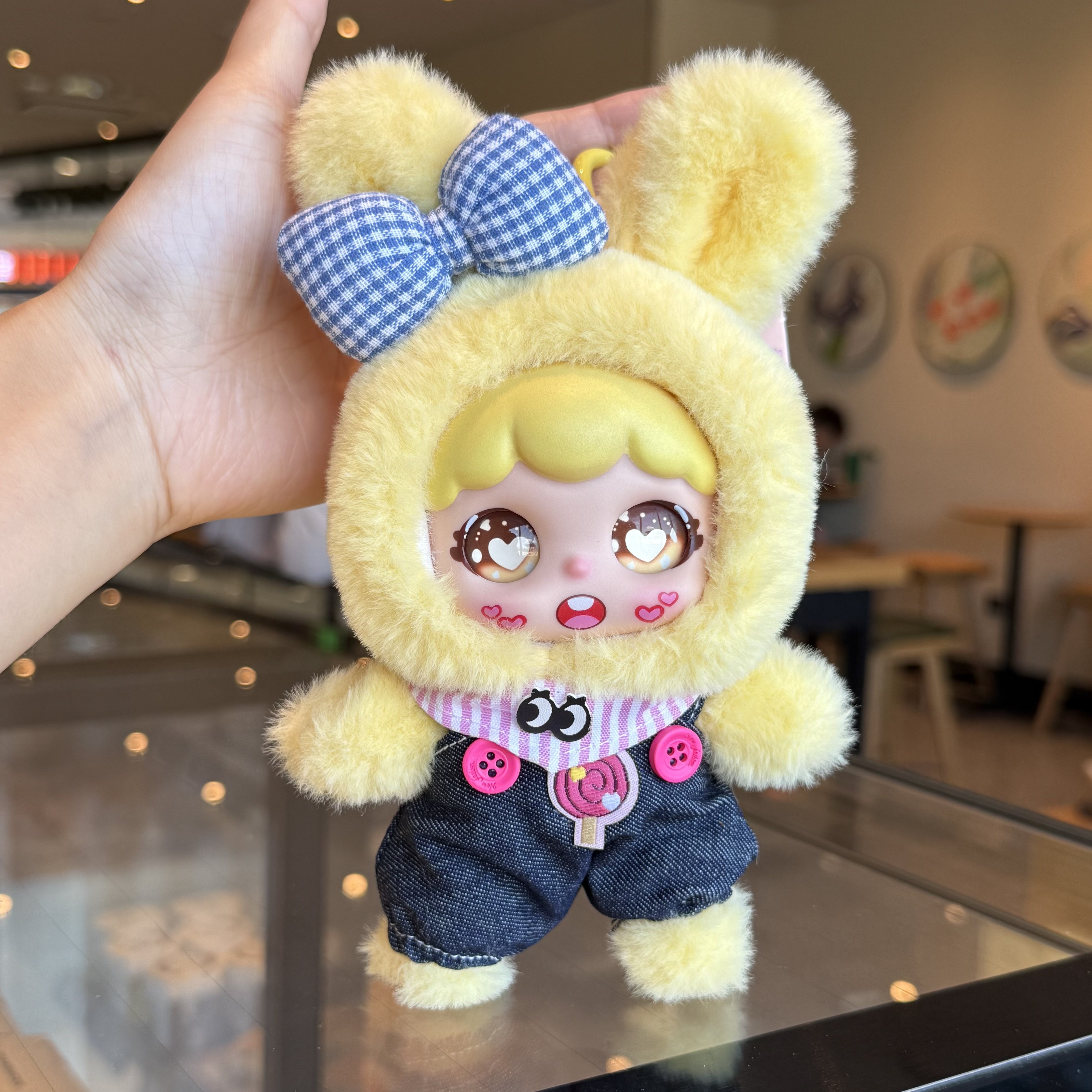Новая милая виниловая кукла маленькая подвесная плюшевая игрушка tide play doll muppet подарок на день рождения для девочки куклы