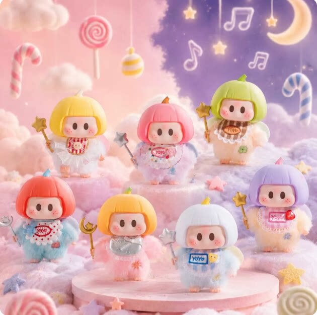 【Bo Niu Unboxing】Authentic In-Stock Yoyo Angel Baby Vinyl Plush Pendant Blind Box 【Bo Niu Unboxing】Authentic In-Stock Yoyo Angel Baby Vinyl Plush Pendant Blind Box