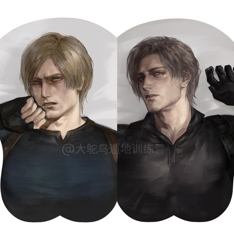 [Shipment Within Two Weeks] Lyon Biohazard Chest Muscle Mouse Pad/Barji Fan Merchandise